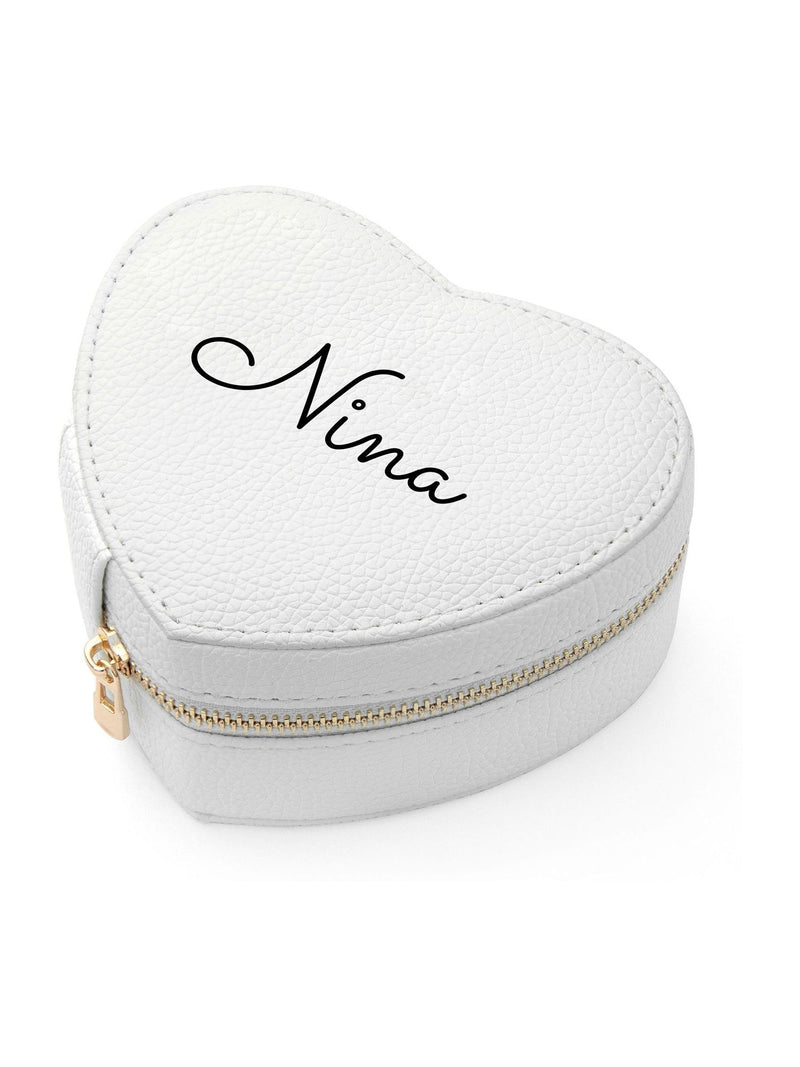 Treat Republic Personalised Heart Jewellery Case