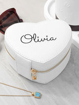 Treat Republic Personalised Heart Jewellery Case