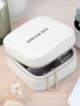 Treat Republic Personalised Bold Message Travel Jewellery Case