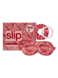 Slip Pure Silk Beauty Sleepover Set with Sleep Mask and Scrunchie (British brand)
