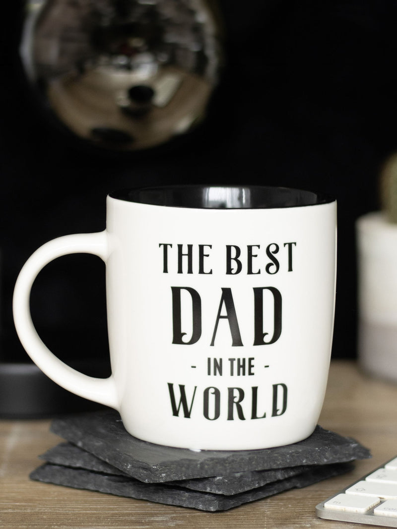 Ceramic Best Dad in the World mug (British brand)