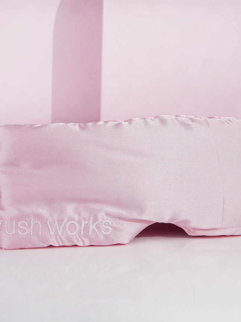 Brushworks cushioned satin sleep mask - British product