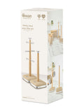 Swan Oatmeal mug tree and towel pole set (British brand)