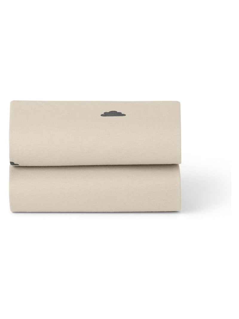 Snuz Sand Cloud crib sheets 2 pack (British brand)