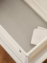Snuz Grey Baby Crib Sheets 2 Pack