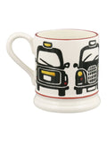 Emma Bridgewater Cream Cab 1/2 pint mug - British product