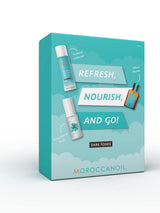 Moroccanoil Refresh, Nourish and Go Dark Tones Hair Care Gift Set