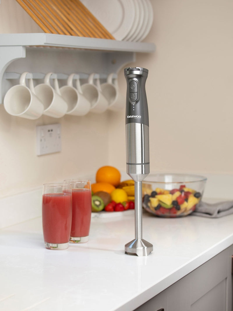 Daewoo Black Cordless Pro Hand Held 3-In-1 Blender