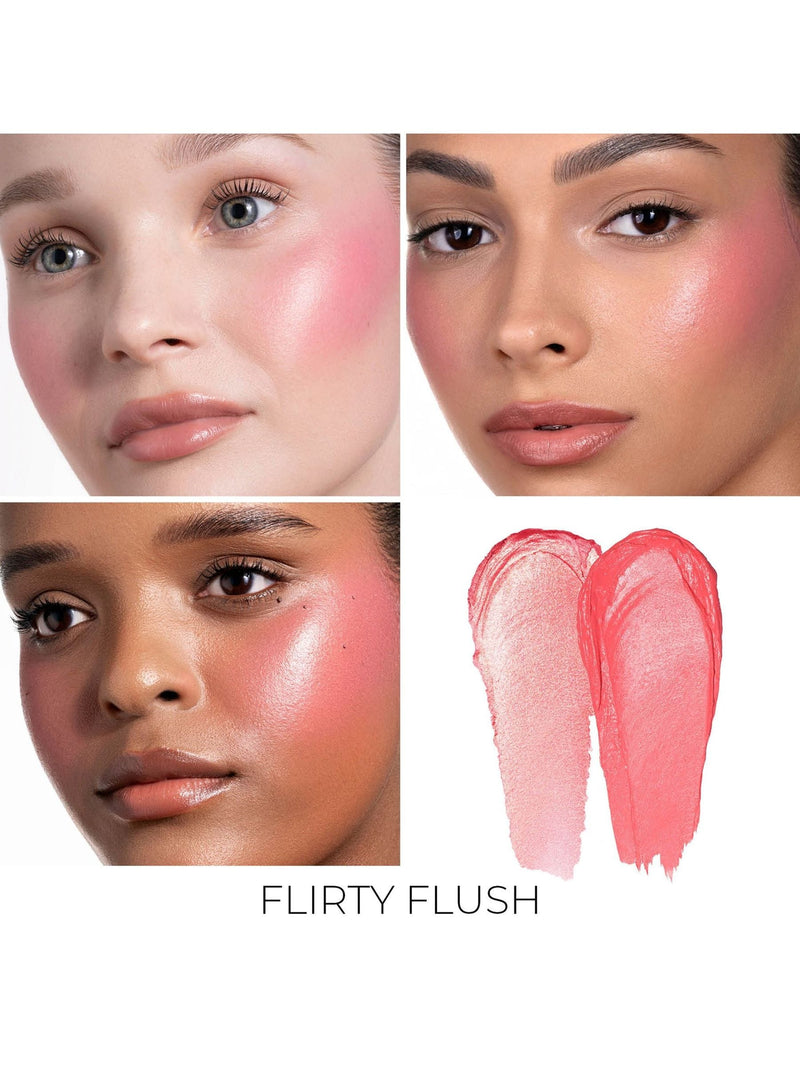 Natasha Denona HYBLUSH Cloudy Cream Cheek Duo, imported from the UK
