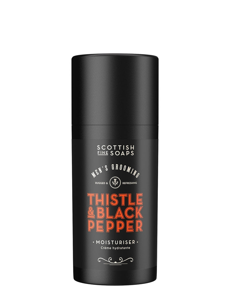Scottish Fine Soaps Thistle Black Pepper moisturiser 100ml (British brand)