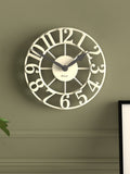 Jones Clocks white lighthouse wall clock 30cm, UK version