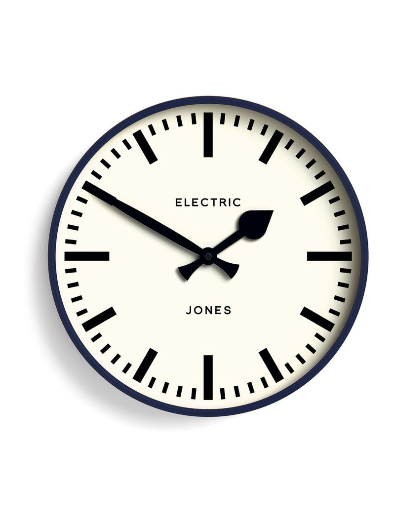 Jones Clocks Midnight Blue Tiger Wall Clock 30cm