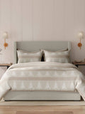Vantona Natural Christmas Trees quilt cover set (British brand)