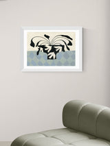 East End Prints White Dove Peace Vase Wall Art Print by Jazmine Joye