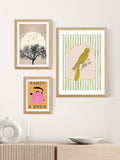 East End Prints Oak Dreamers Bright Wall Art Print by Kubistika
