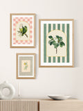 East End Prints Oak lovebirds wall art print - British product