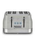 Swan Grey 1860W Retro 4 Slice Toaster