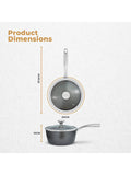 Tower Graphite Cerastone Pro saucepan 20cm (British brand)
