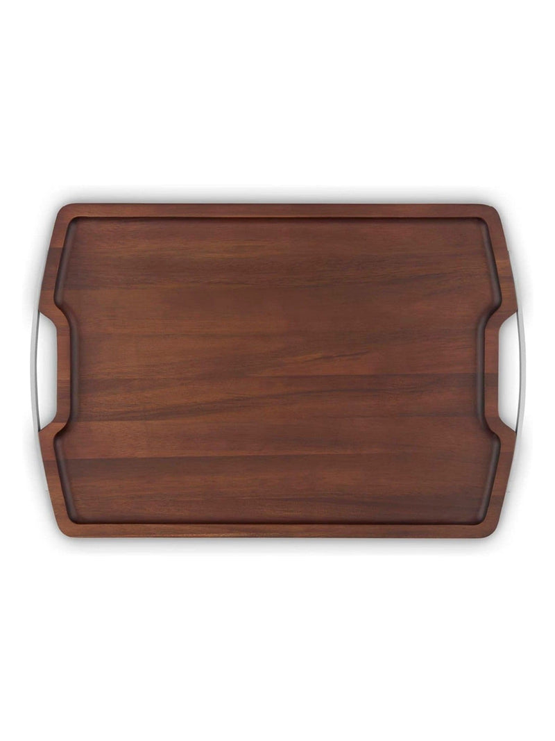 Sur La Table Walnut Rectangular Serving Tray