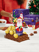 Cadbury Santa's Chocolate Sleigh Build Your Own Kit Gift Box