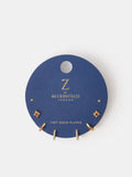 Accessorize celestial earrings with birthstones - British product