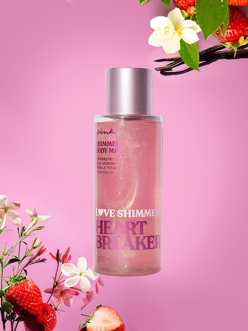 Victoria's Secret PINK LOVE SHIMMER body mist 250ml (British brand)
