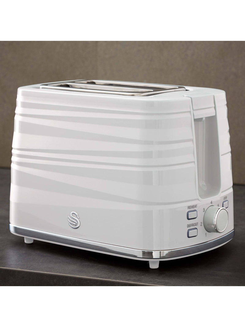 Swan White Symphony 2 slice toaster (British brand)