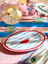 Eleanor Bowmer Multi Electric Coast Lips Serve Platter ONE