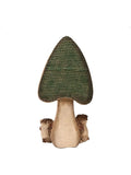 Owl and mushroom garden ornament 42cm - British product