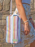 Country Living 2 person wine bag set with glasses and opener - British product
