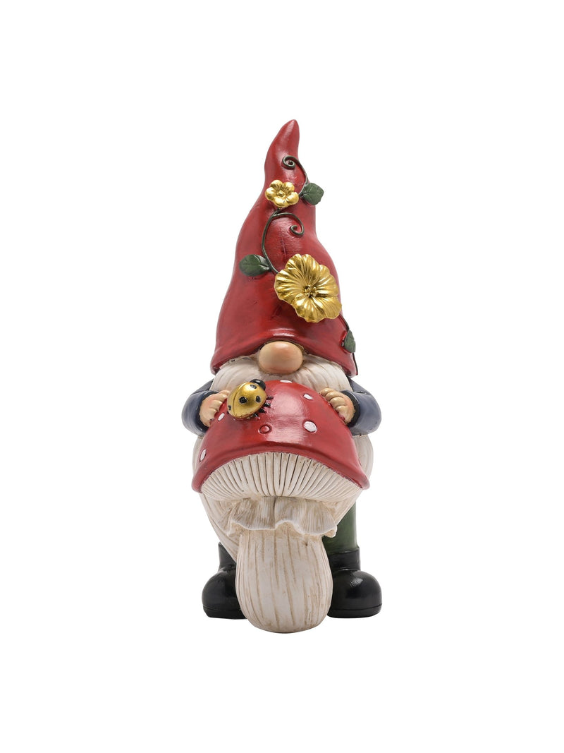 Country Living Red Gonk with Toadstool Figurine