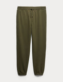 M&S Collection garment dyed pure cotton joggers, UK version
