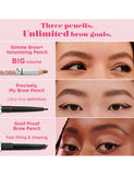 Benefit Gimme Brow + Volumising Eyebrow Pencil 1.19g, UK version