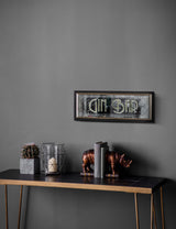 Gallery Direct Gin Bar Wooden Frame Medium Wall Mirror