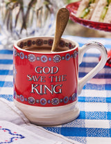Emma Bridgewater God Save The King Ceramic Mug Half-Pint
