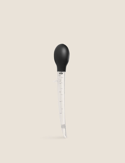 Plantoir coudé Oxo Good Grips avec brosse de nettoyage, ustensile de cuisine