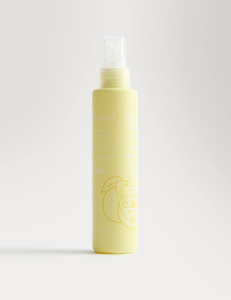 Burst Bodycare grapefruit body mist 125ml, UK version