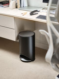 Joseph Joseph Black Arc 10-Litre Slimline Pedal Bin With Liner Pocket