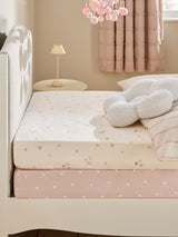 Pink Hearts Fitted Bed Sheets 2 Pack