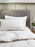 Medium duck feather and down pillows 4 pack, imported from the UK