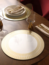 Gold Mirrored Charger Plate 38cm Square