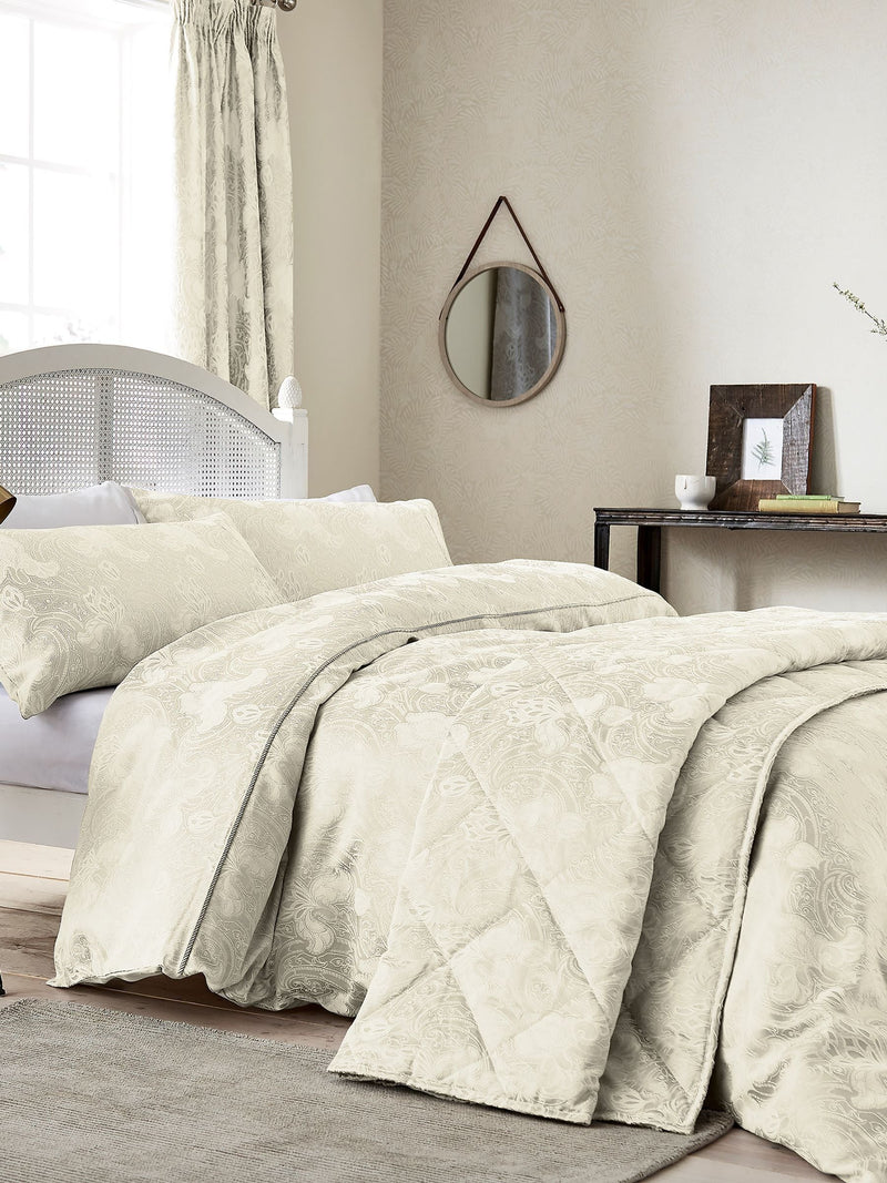 Sanderson Ivory Ashbee Duvet Cover and Pillowcase Set