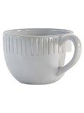 Gallery Home cream earthen ridged mugs 4 pack, UK version