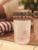 Cath Kidston Pink Cherry Picnic Hiball Glass 475ml