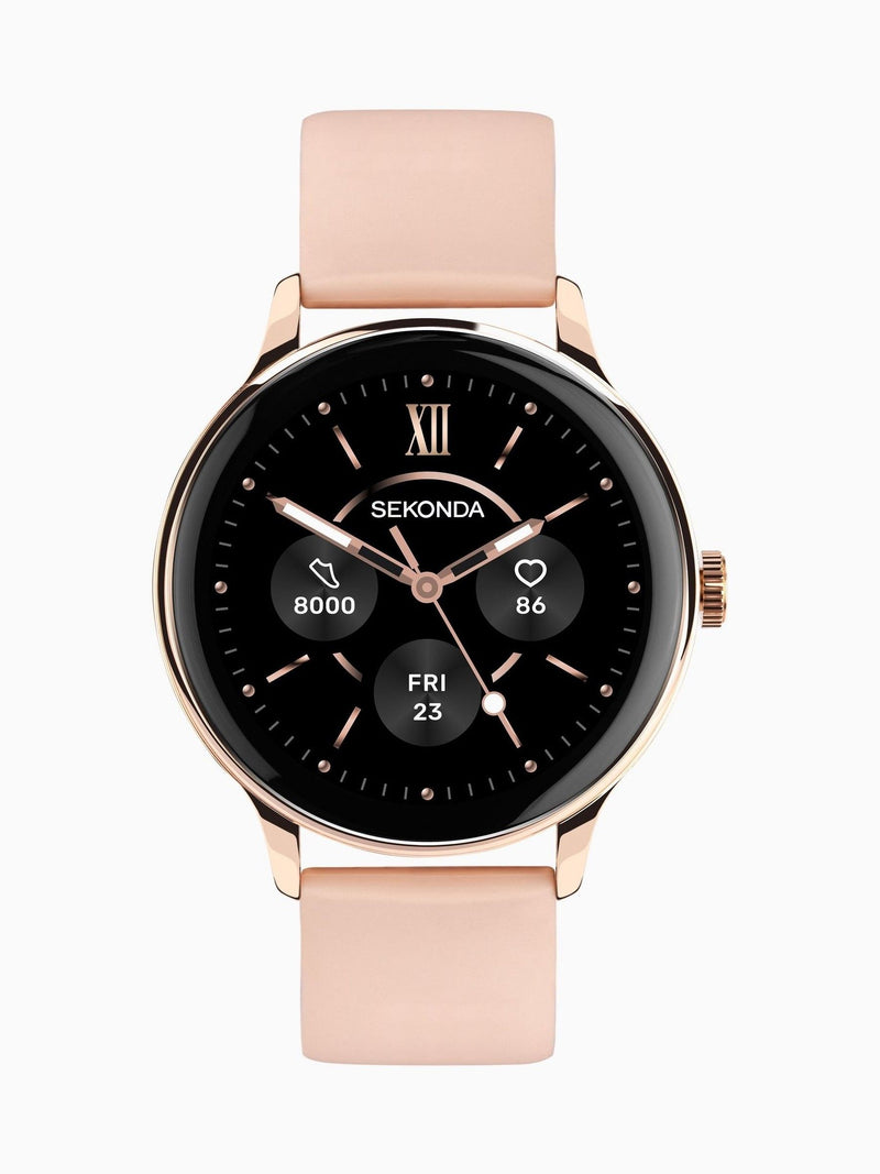 Sekonda Pink Smartwatch 42mm (British brand)