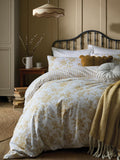 Laura Ashley Yellow Ochre duvet cover and pillowcase set, UK version