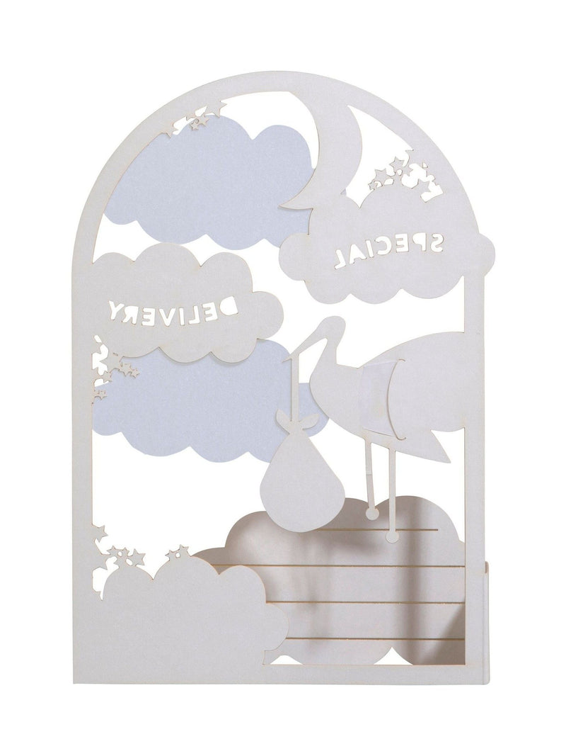 Hallmark 3D New Baby Card 17.5cm x 11.5cm, UK version