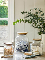 Garden Trading Clear and Natural Hawling Storage Jar