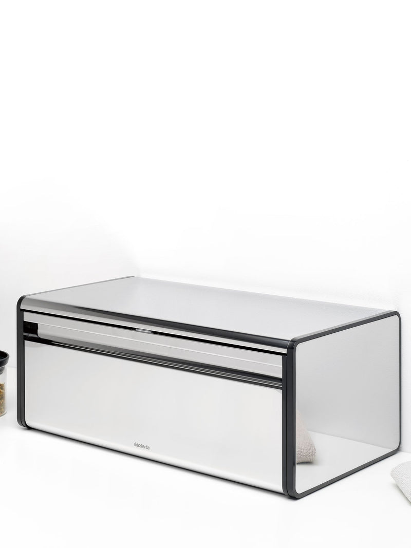 Brabantia Brilliant Steel Fall Front Bread Bin ONE - British product