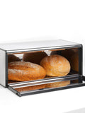 Brabantia Brilliant Steel Fall Front Bread Bin ONE - British product